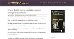 Desktop Screenshot of javascript-coder.com